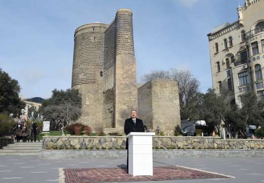 İlham Əliyev: "Bayrağımız Şuşada, Xankəndində dalğalanacaq"