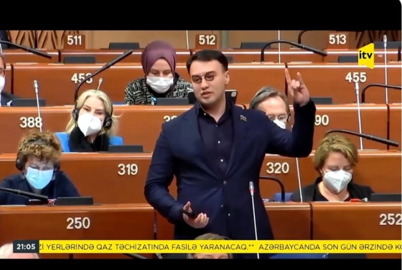 Azərbaycanlı deputatdan AŞPA-da 