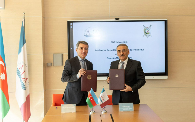 DİN və ADA Universiteti memorandum imzaladı - FOTOLAR